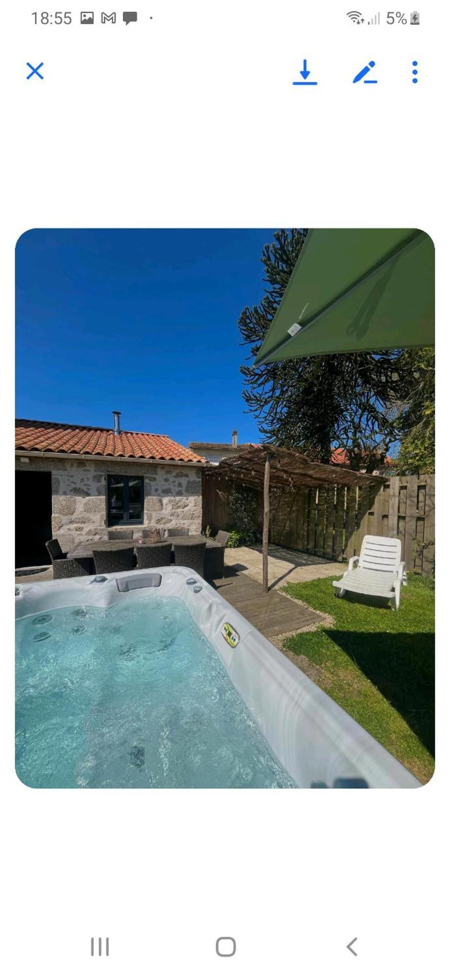 Loue Ancien Moulin A Vent Avec Piscine Et Jacuzzi Villa Neuvy-Bouin Exterior photo